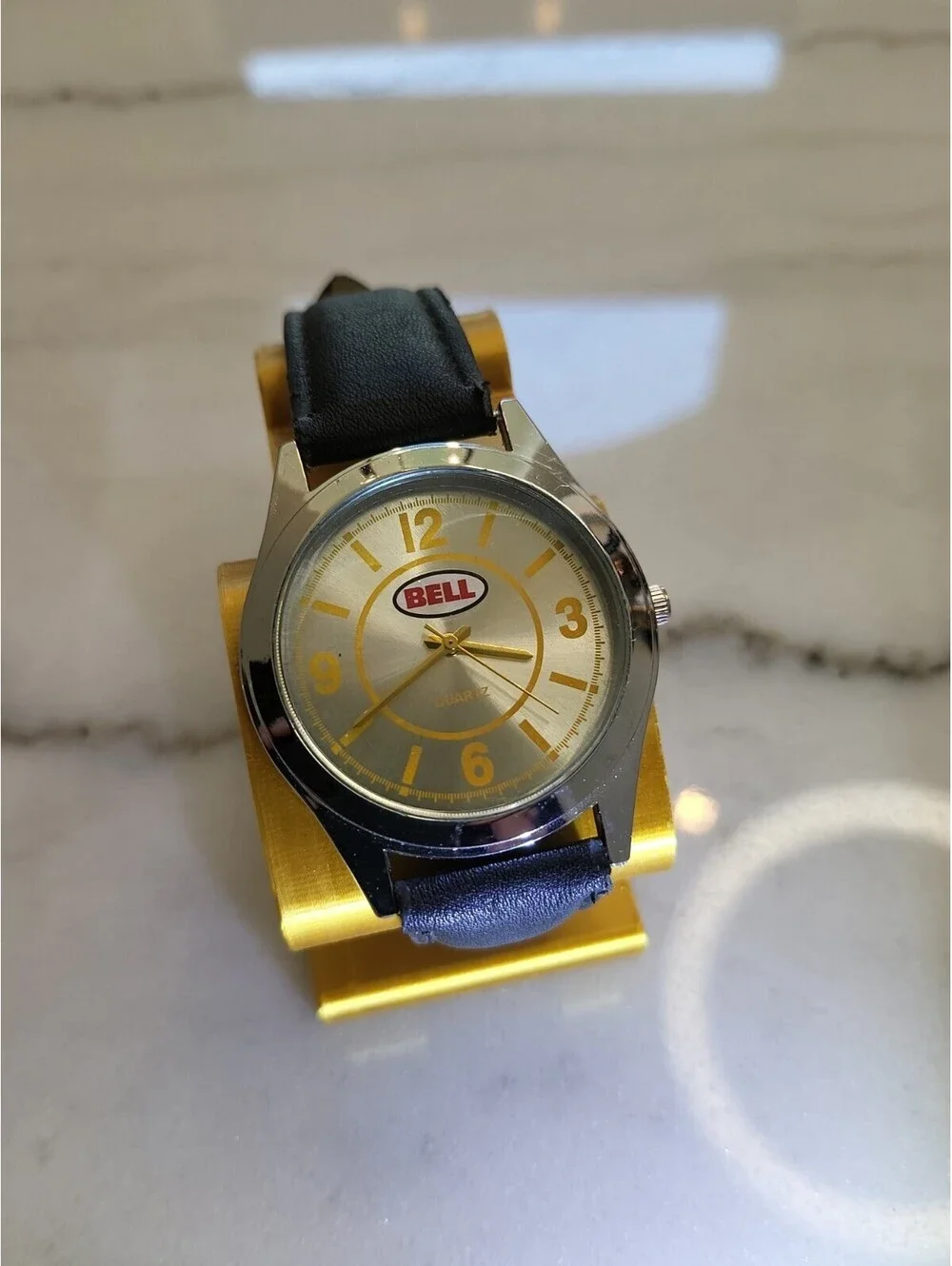 Men's Quartz Watch Working New Battery Motorcycle 40mm Bell Helmets Racing Works